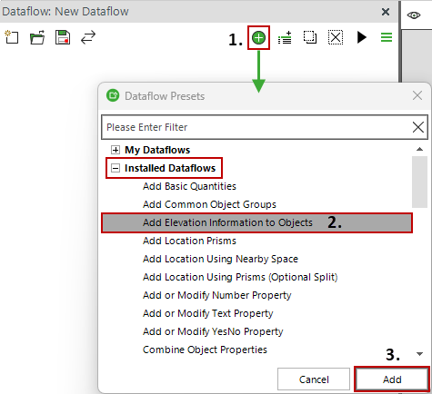 Creating Dataflows Adding And Organizing Steps Simplebim Community