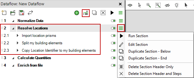 Creating Dataflows Adding And Organizing Steps Simplebim Community
